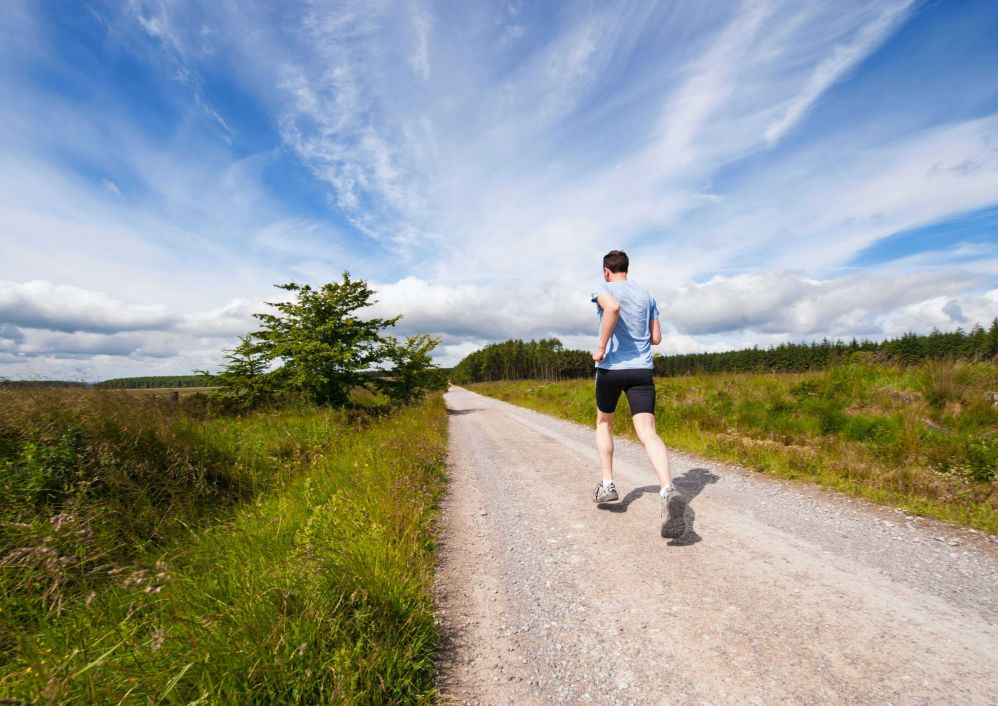 Man running