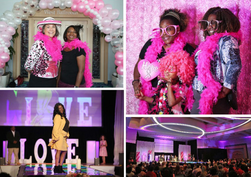 Think pink tea giving