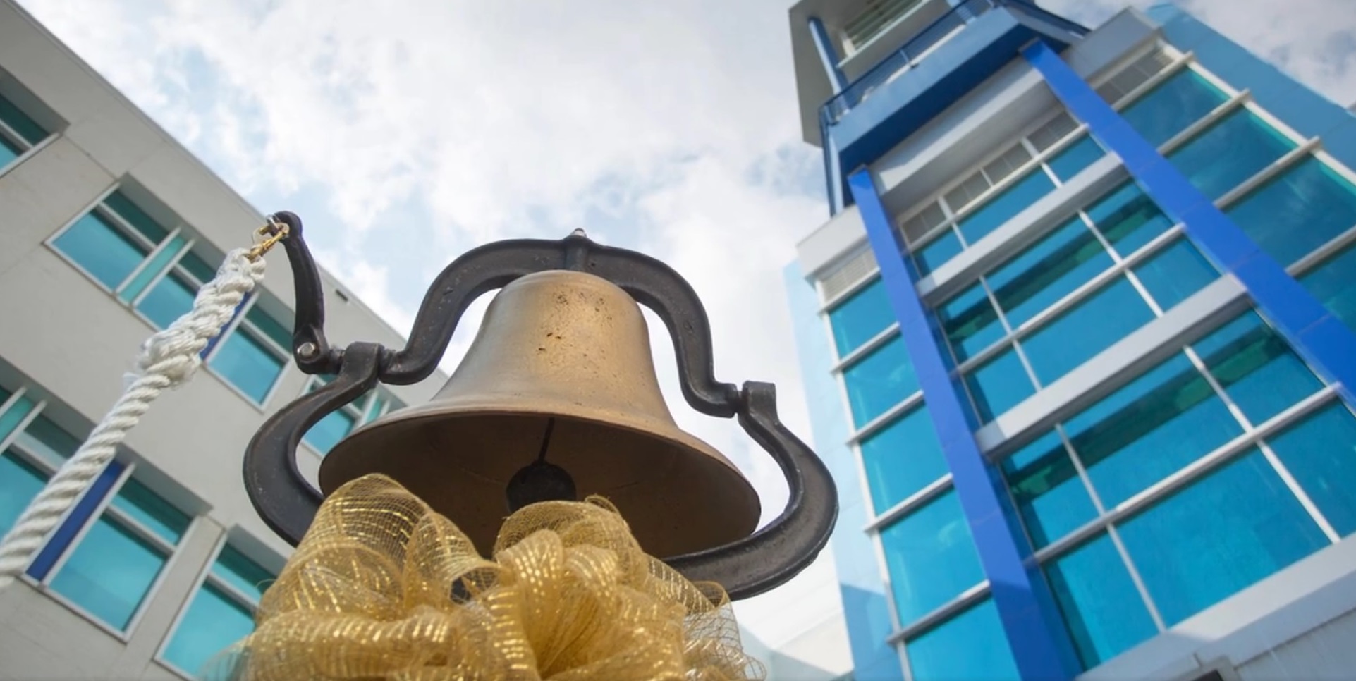 Bell Ringing at USA Health Children's & Women's Hospital