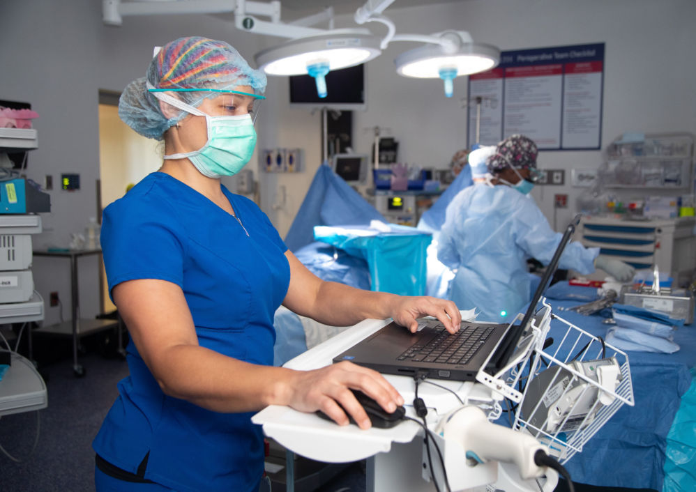 Aleah Danford, RN, is an operating room nurse at USA Health University Hospital.