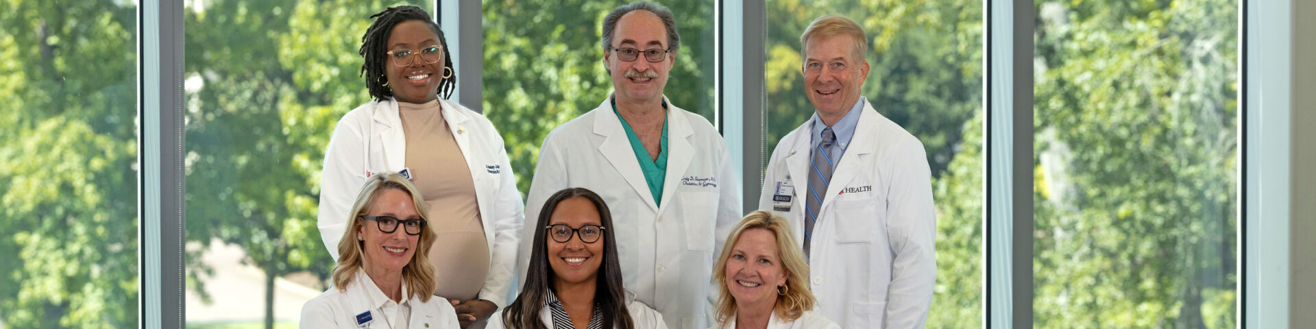 Providers from the Center for Women's Health West Mobile