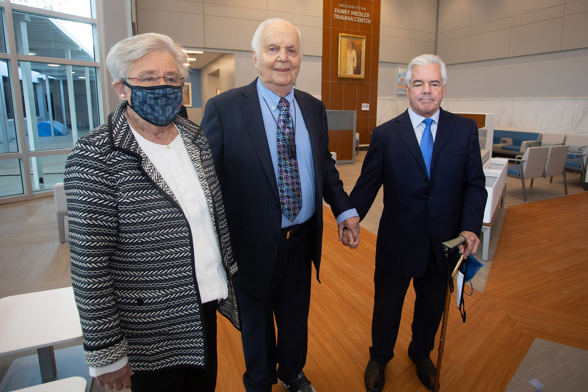 Ribbon cutting for the Fanny Meisler Trauma Center