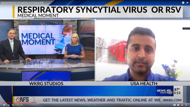 In the News: Recognizing and treating RSV