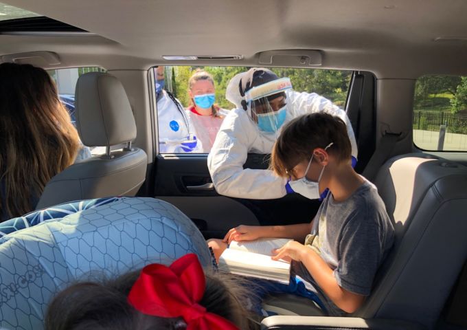 Drive through clinic 2