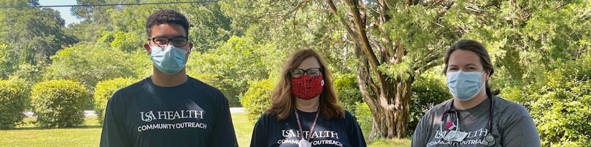 Members of the USA Health Pandemic Response Team