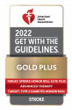 2022 American Heart Association Gold Plus Stroke 850
