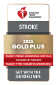 2025 American Heart Association Gold Plus Stroke 850